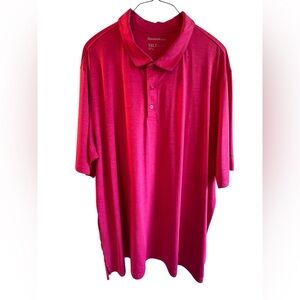 Reebok Golf Bright Pink Polo 5XLT